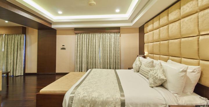 Fortune Select Grand Ridge, Tirupati - Member Itc Hotels' Group מראה חיצוני תמונה A bedroom at the hotel