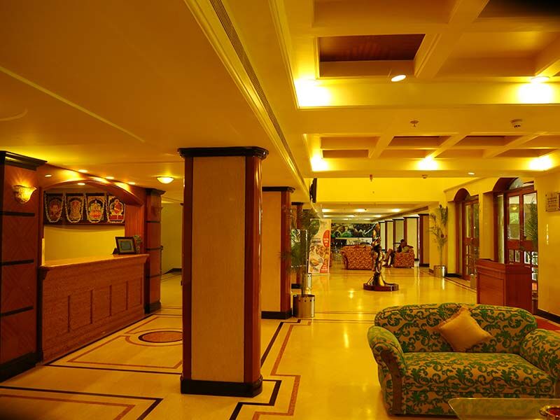 Fortune Select Grand Ridge, Tirupati - Member Itc Hotels' Group מראה חיצוני תמונה The lobby of the hotel