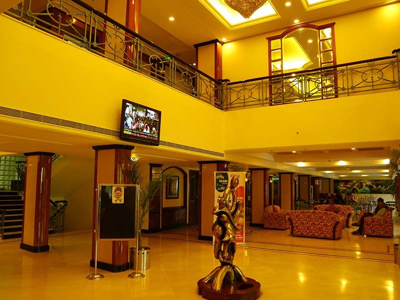 Fortune Select Grand Ridge, Tirupati - Member Itc Hotels' Group מראה חיצוני תמונה The lobby of the hotel
